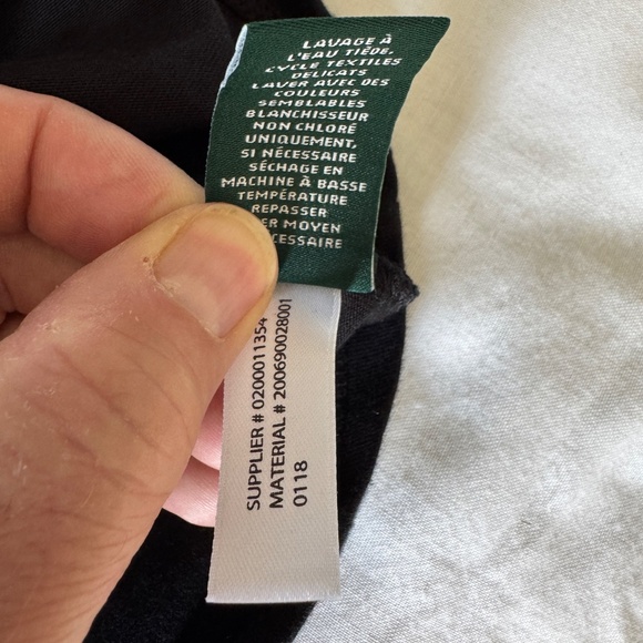 Lauren Ralph Lauren Women's Short‎ Bell Sleeve Popover Tee Black Size S Preppy - Picture 8 of 12